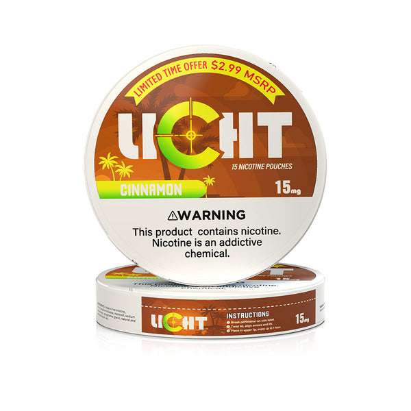 LICHT Cinnamon Flavor 15mg 15 Pouches