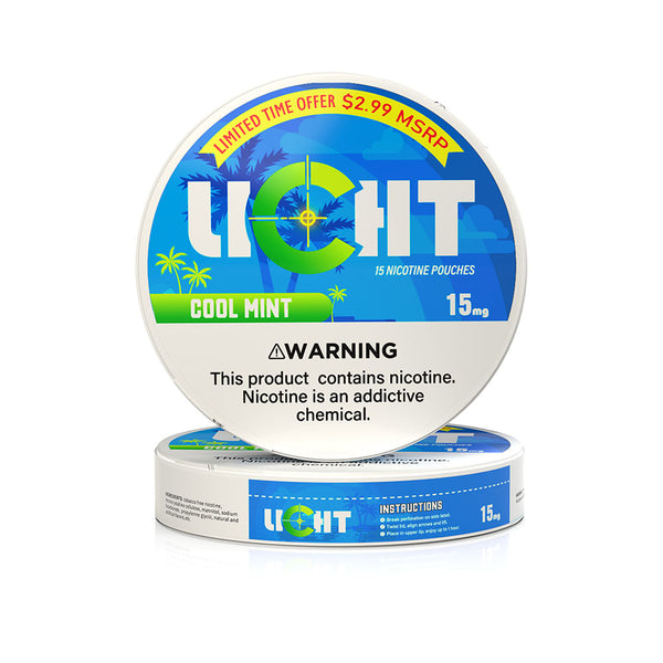 LICHT Cool Mint Flavor 15mg 15 Pouches