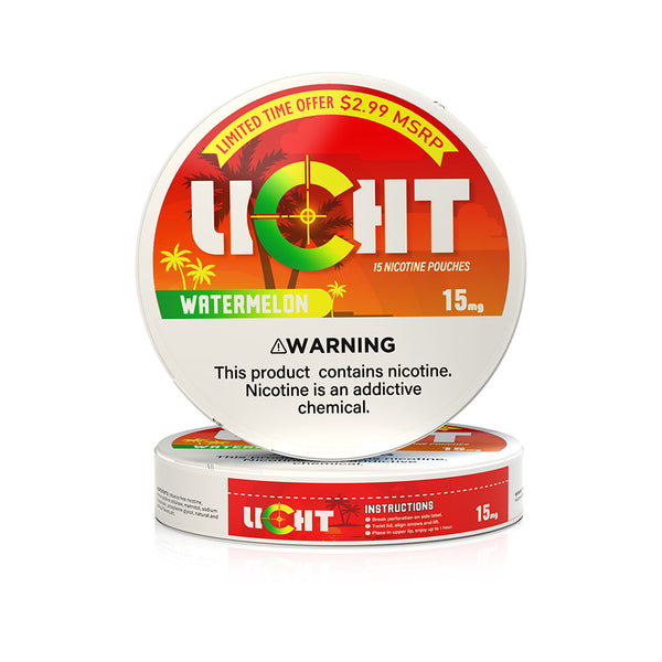 LICHT Watermelon Flavor 15mg 15 Pouches